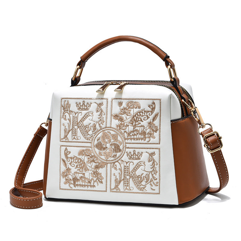 Veloura's Women Shoulder Bag Cross-body Embroidery