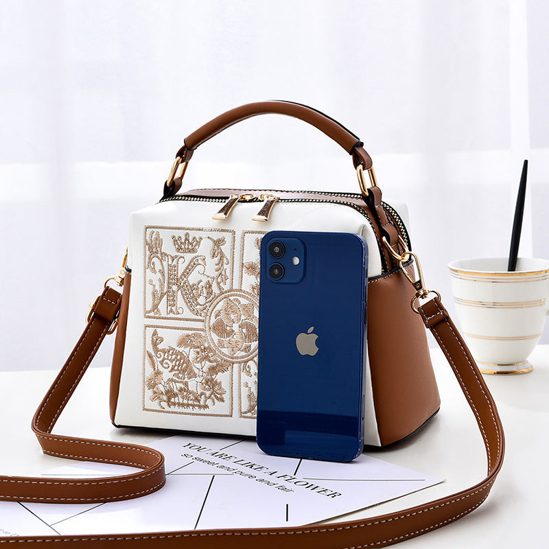 Veloura's Women Shoulder Bag Cross-body Embroidery