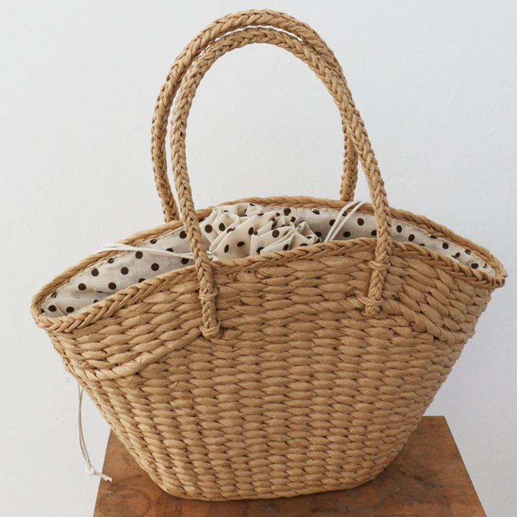 Veloura's Fashion Rattan Women Handbags Wicker Lady Bags