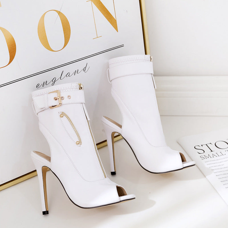 Veloura's New style sandals stiletto heels Europe and America