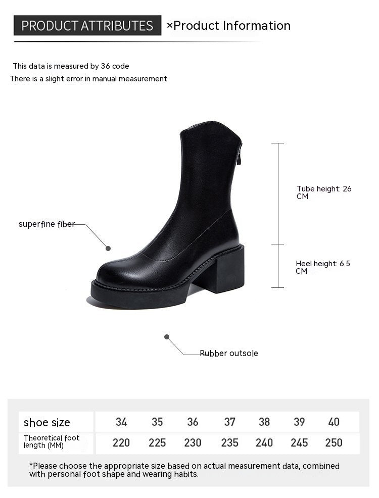 Veloura High Heel Women's Autumn And Winter Boots