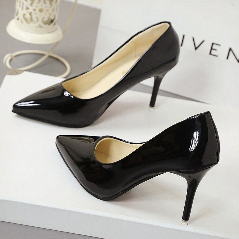 Veloura - Ladies Pointed Stiletto Pumps Office High Heels