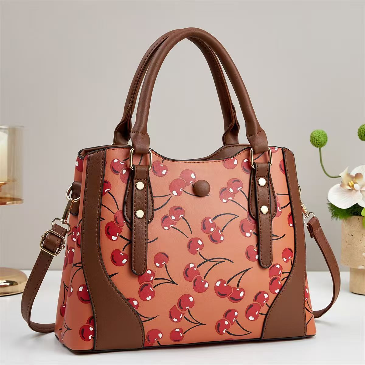 Veloura's Large Capacity Simple Shoulder Messenger Bag