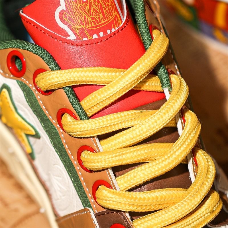 Niche National Fashion Couple Casual Platform Sneakers For Women - Veloura