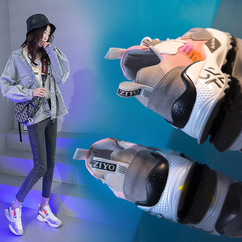 Veloura's Wild platform sneakers