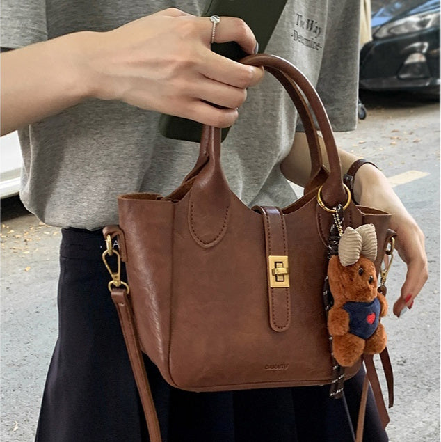 Women's Fashion Korean Small Tote Bag Simple - Veloura