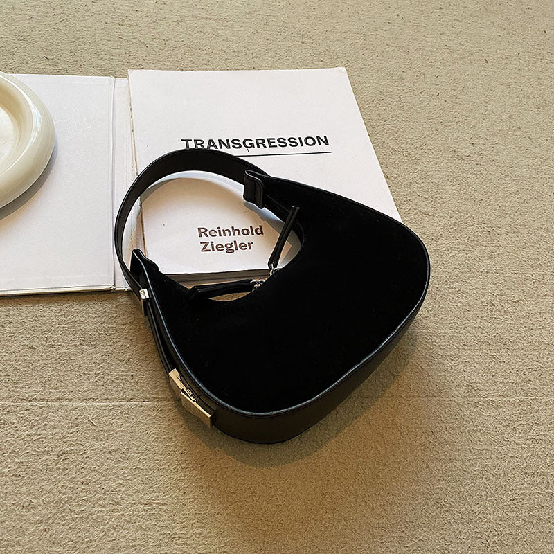 Veloura's Fashion High-grade Matte French Minority Handbags Women