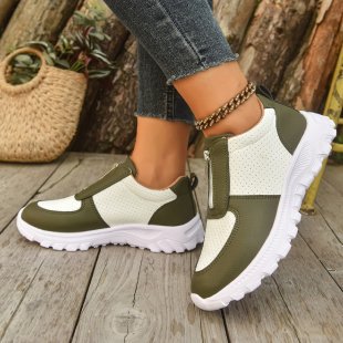 Women's Color Matching Casual Shoes Outdoor Sneakers