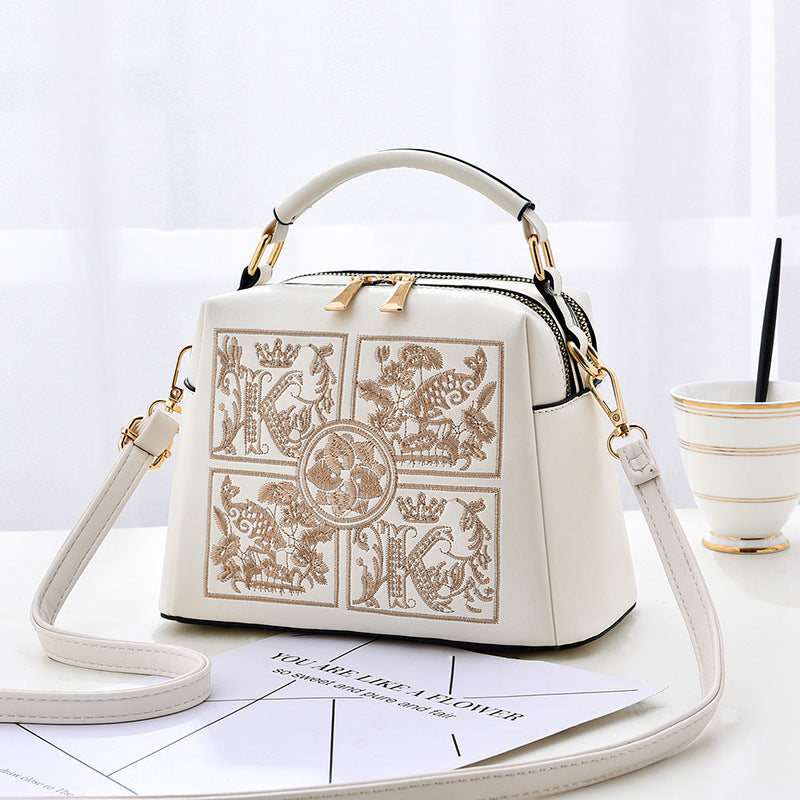 Veloura's Women Shoulder Bag Cross-body Embroidery