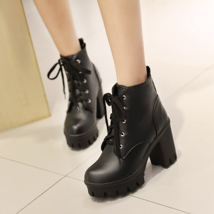 Veloura's Women Platform Boots