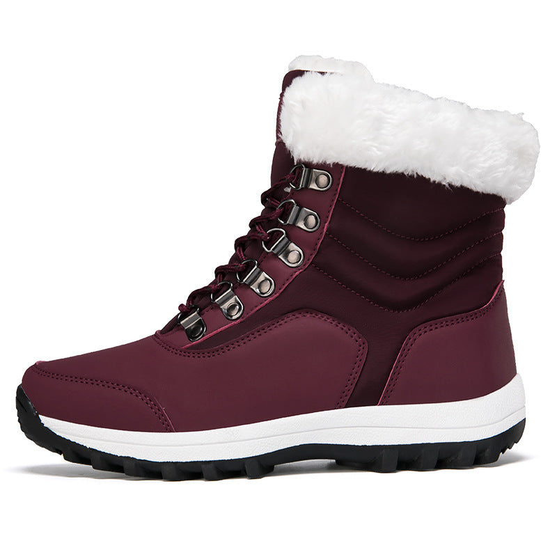 Veloura's Winter Outdoors Sports Snow Boots Thick Warm