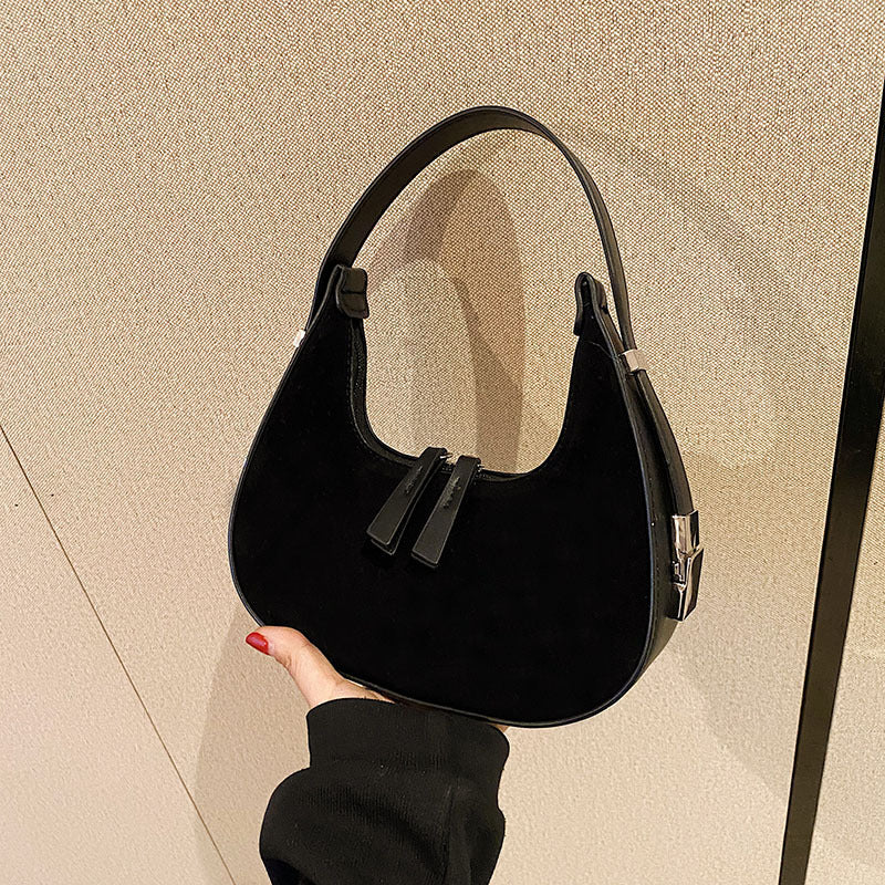 Veloura's Fashion High-grade Matte French Minority Handbags Women