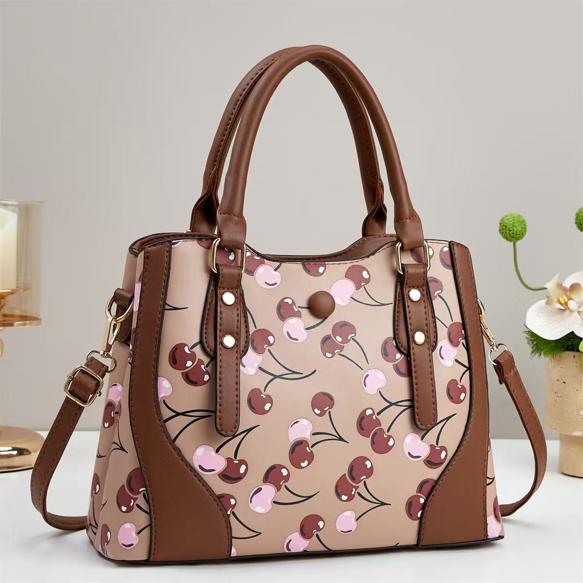 Veloura's Large Capacity Simple Shoulder Messenger Bag