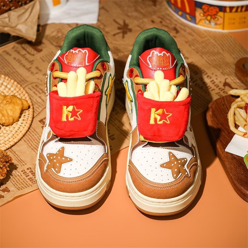 Niche National Fashion Couple Casual Platform Sneakers For Women - Veloura